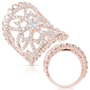 Rose Gold Diamond Fashion Ring