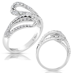 White Gold Diamond Fashion Ring