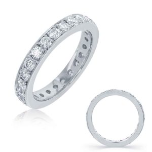 White Gold Diamond Eternity Band