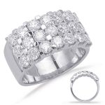 White Gold Diamond Wedding Band
