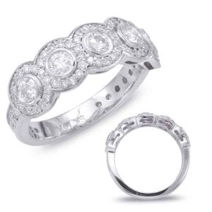 White Gold Diamond Fashion Ring