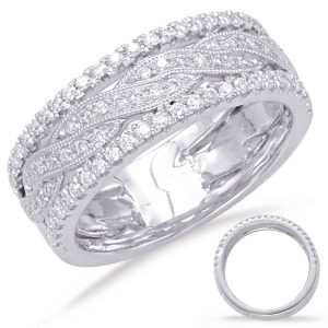 White Gold Diamond Fashion Ring
