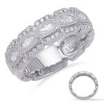White Gold Diamond Fashion Ring