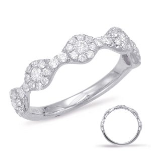 White Gold Diamond Fashion Ring