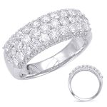 White Gold Diamond Fashion Ring