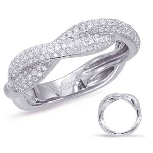 White Gold Diamond Fashion Ring