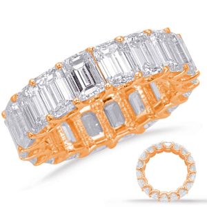 Emerald Cut Eternity Band (5.1mm)