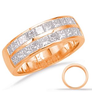 Rose Gold Diamond Band