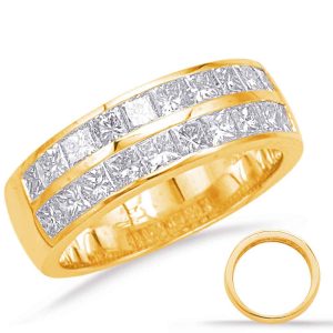 Yellow Gold Diamond Band