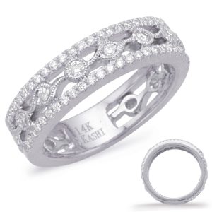 White Gold Diamond Fashion Ring