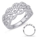 White Gold Diamond Fashion Ring