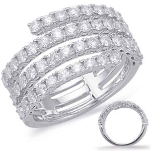 White Gold Diamond Fashion Ring