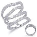 White Gold Diamond Fashion Ring