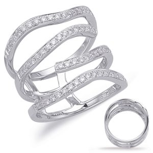 White Gold Diamond Fashion Ring