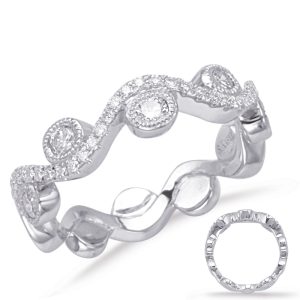 White Gold Diamond Fashion Ring