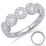 White Gold Diamond Fashion Ring