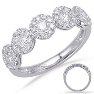 White Gold Diamond Fashion Ring