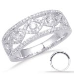 White Gold Diamond Fashion Ring