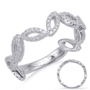Platinum Diamond Fashion Ring