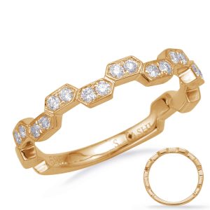 Yellow Gold Diamond Band