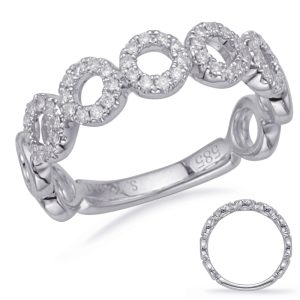 White Gold Diamond Fashion Ring