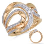 Yellow Gold Diamond Fashion Ring