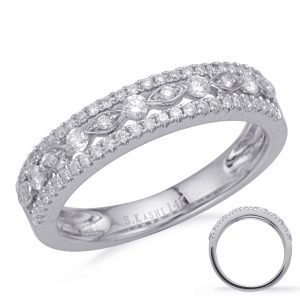 White Gold Diamond Fashion Ring