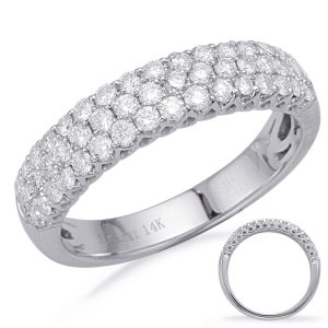 Platinum Diamond Fashion Ring
