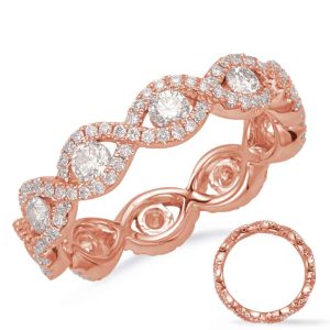 Rose Gold Eternity Band