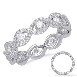 White Gold Eternity Band