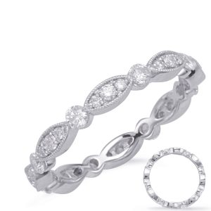 White Gold Eternity Band