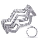 White Gold Diamond Fashion Ring