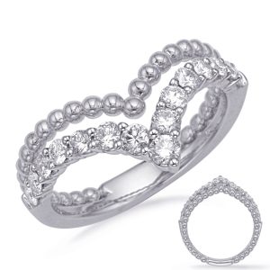 Platinum Diamond Fashion Ring
