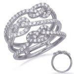 White Gold  Diamond Fashion Ring