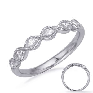 White Gold Diamond Fashion Ring