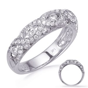 White Gold Diamond Fashion Band