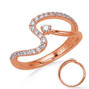 Rose Gold Diamond Ring