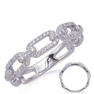 White Gold Diamond Band