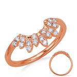 Rose Gold Diamond Band