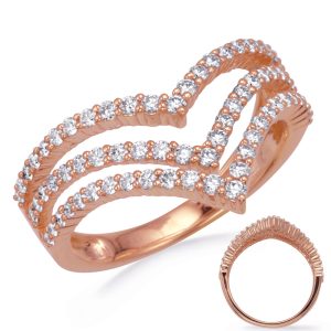 Rose Gold Diamond Ring