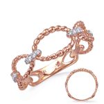 Rose Gold Diamond Ring