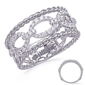 White Gold Diamond Ring