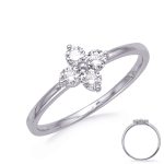 White Gold Diamond Ring