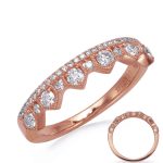 Rose  Gold Diamond Ring