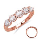 Rose  Gold Diamond Ring