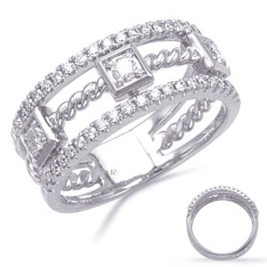 White Gold Diamond Ring