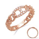 Rose Gold  Diamond Ring