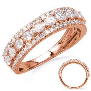Rose Gold Diamond Band