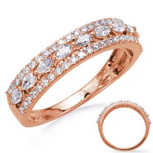 Rose Gold Diamond Band
