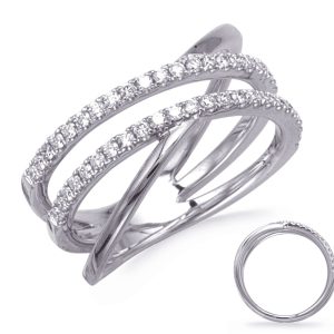 White Gold Diamond Ring